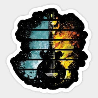 Blues Guitar - For Men and Women Fans of the Blues Sticker